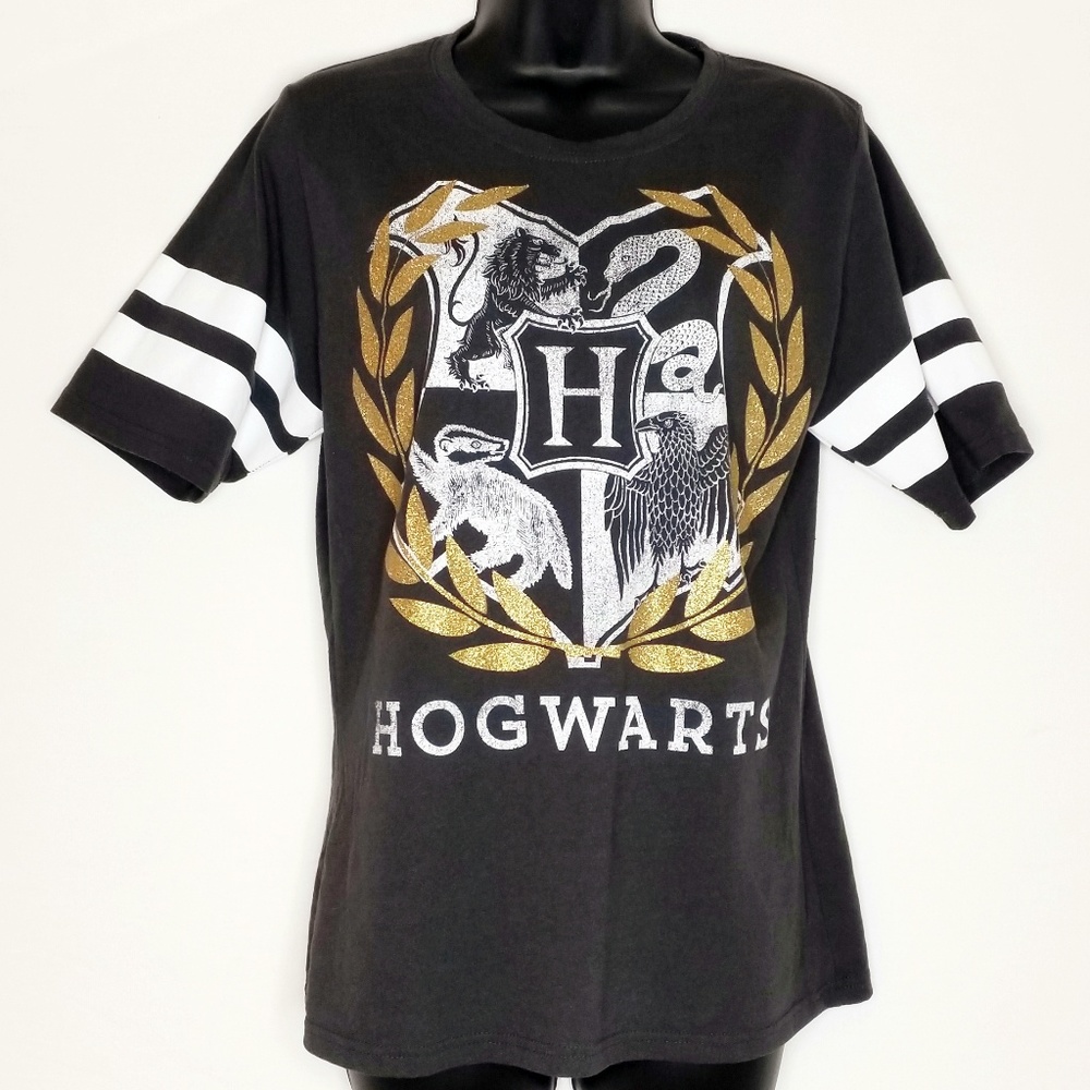 Hogwarts-Harry Potter T Shirt, Juniors XL (15/17)